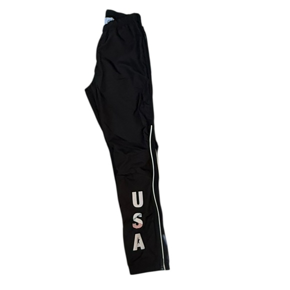 Black USA Track Pants - Picture 3 of 4